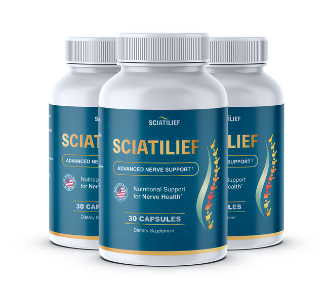 Sciatilief 3 bottles — 90-day supply